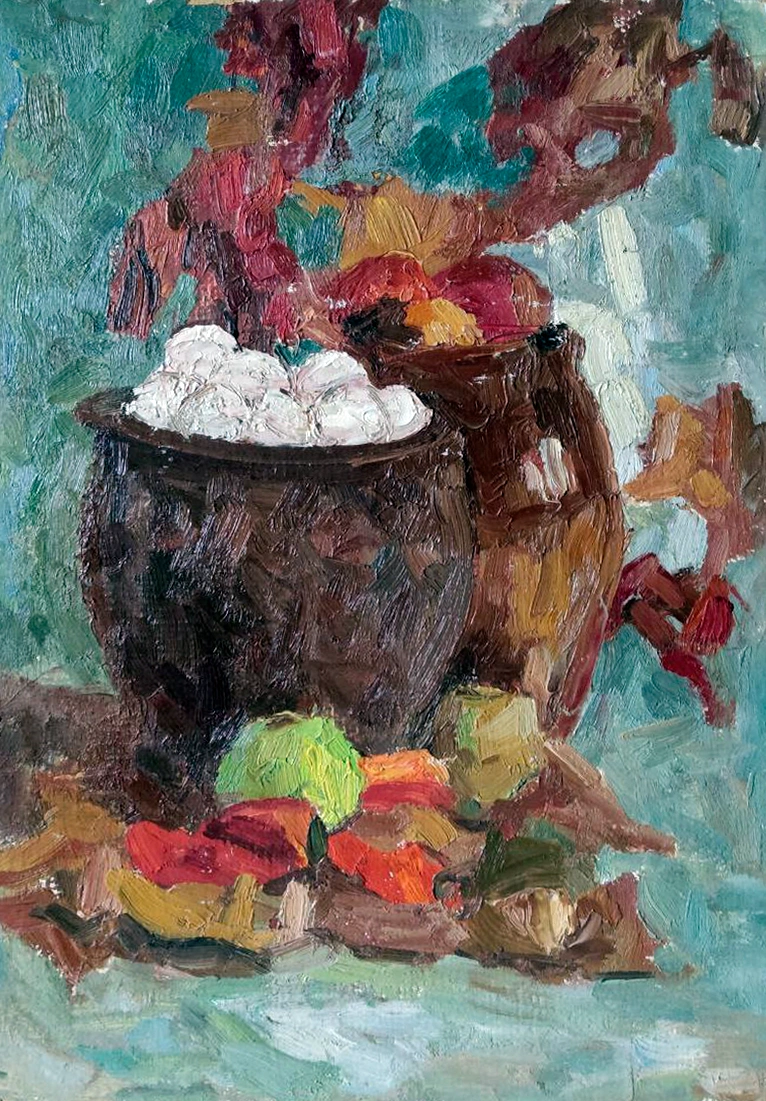 Nature Morte with a Clay Bowl